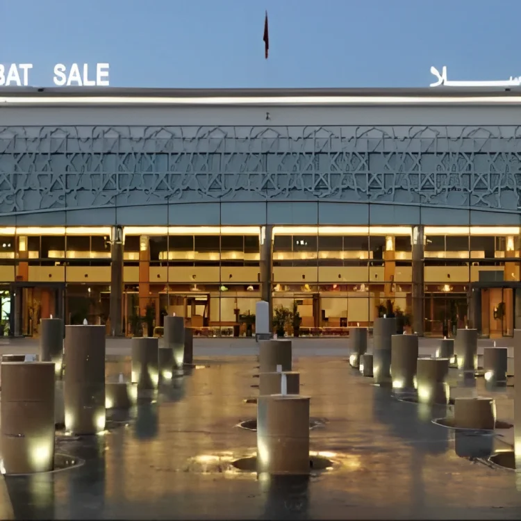 Airport Rabat 1 Exterior view of Airport Rabat sale, the main international airport serving Rabat, the capital city of Morocco.