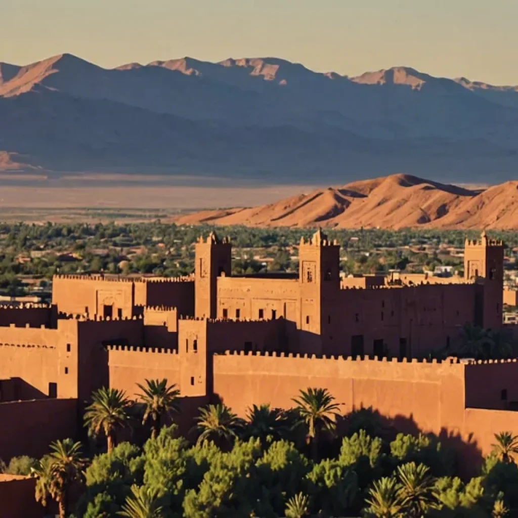 Exploring the Hidden Gems of Ouarzazate: A Complete Travel Guide 2 Marrakech to Ouarzazate is a beautiful route that will take you through the Atlas Mountains and the Sahara Desert. The trip offers breathtaking views and the opportunity to experience the unique culture of Morocco.