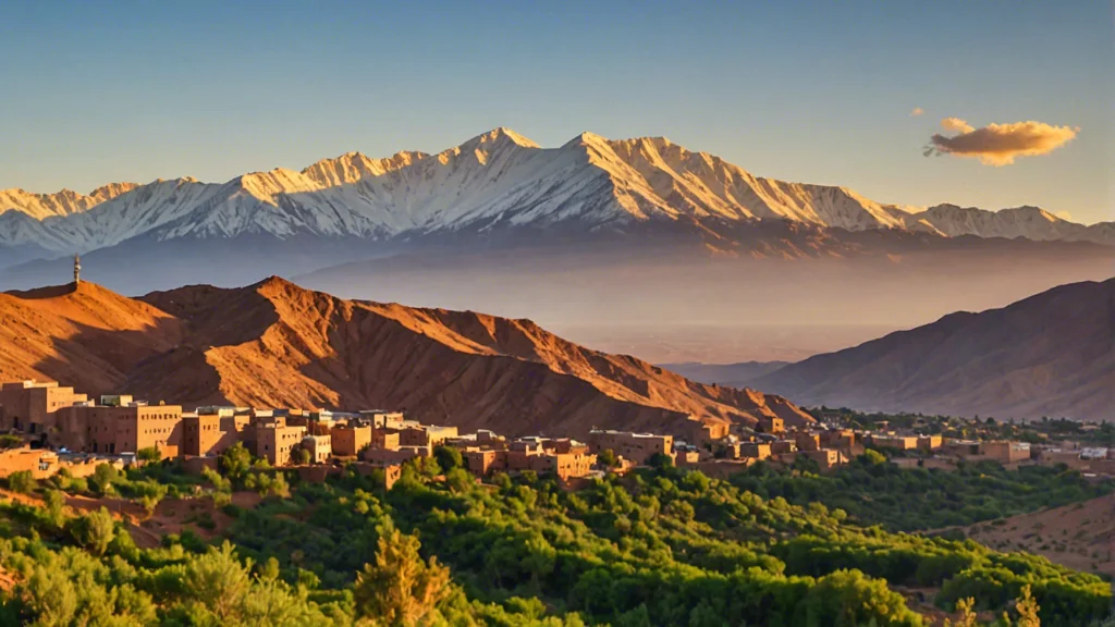 Planning Your Epic Atlas Mountains Trek: Tips and Must-See Destinations 1 Group of hikers in the scenic Atlas Mountains Trek landscape.