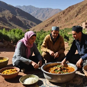 Tackling the Trails: A Guide to Trekking Atlas Mountains Morocco 5 Traditional Cuisine and Accommodation Options Image